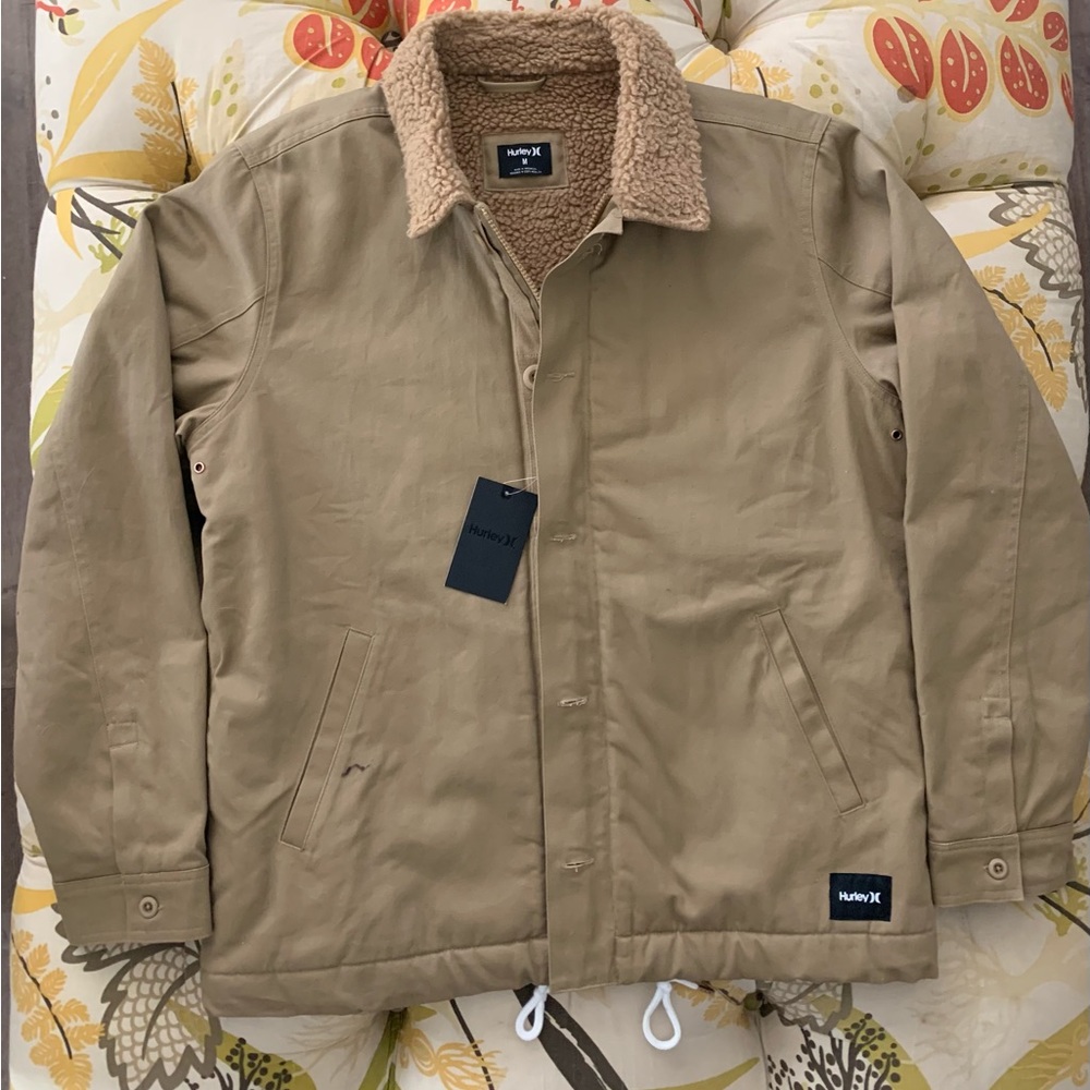 Hurley Faux Shearling inside Coat